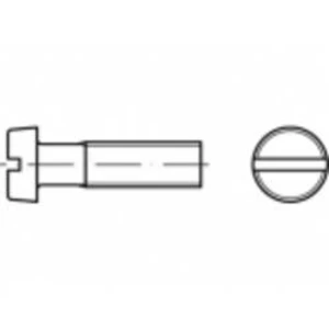 Šrouby s válcovou hlavou TOOLCRAFT TO-5384652, N/A, M1.6, 4 mm, ocel, 100 ks