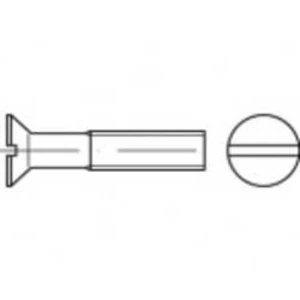 Zápustný šroub TOOLCRAFT TO-5361567, N/A, M6, 18 mm, nerezová ocel, 100 ks