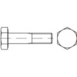 HV šrouby šestihranné TOOLCRAFT 146541, N/A, M16, 50 mm, ocel, 1 ks