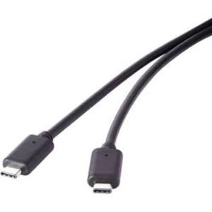 USB 3.0 kabel Renkforce RF-4381071, 1.00 m, černá