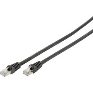 Síťový kabel RJ45 Digitus DB-160144-020-S, CAT 6, S/FTP, 2.00 m, černá