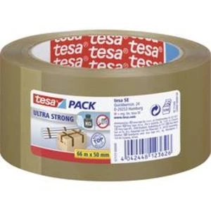 Balicí lepicí páska tesa ULTRA STRONG 57177-00000-11, (d x š) 66 m x 50 mm, kaučuk, hnědá, 1 ks