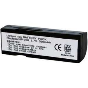 Akumulátor do kamery Conrad energy náhrada za orig. akumulátor NP-700 3.7 V 550 mAh