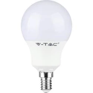 LED žárovka V-TAC 2775 230 V, E14, 3.5 W = 30 W, RGBW, A+ (A++ - E), tvar žárovky, stmívatelná, vč. dálkového ovládání, 1 ks