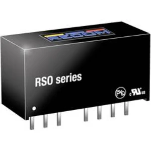 DC/DC měnič napětí do DPS RECOM RSO-0515S, 67 mA, 1 W, Počet výstupů 1 x