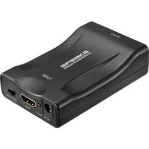 AV konvertor HDMI zástrčka ⇔ SCART spojka SpeaKa Professional SP-9430148 SP-9430148, 1 + 1 port