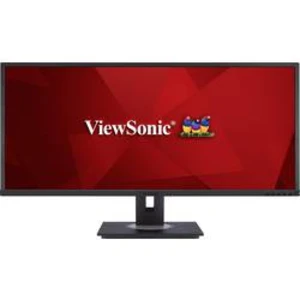 LED monitor Viewsonic VG3456, 86.4 cm (34 palec),3440 x 1440 Pixel 5 ms, VA LED DisplayPort, HDMI™, LAN (až 1 Gbit/s), USB-C™, USB 3.2 Gen 1 (USB 3.0)