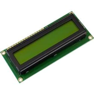 LCD displej Display Elektronik DEM16101SYH-LY, (š x v x h) 80 x 36 x 6.6 mm, žlutozelená