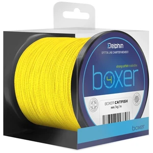 Delphin sumcová šňůra boxer 4 fluo žlutá - návin 150 m průměr 0,60 mm nosnost 52,6 kg