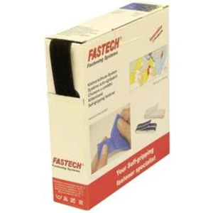 Zalepení hotmelt pásek se suchým zipem FASTECH® B25-SKL02999910, (d x š) 10 m x 25 mm, černá, 10 m