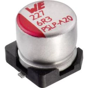 Elektrolytický kondenzátor Würth Elektronik WCAP-PSLP 875105242010, SMD, 100 µF, 10 V, 20 %, 1 ks