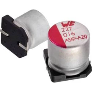 Elektrolytický kondenzátor Würth Elektronik WCAP-ASLI 865080140001, SMD, 22 µF, 6.3 V, 20 %, 1 ks