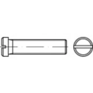 Šrouby s plochou hlavou TOOLCRAFT 118864, N/A, M3, 10 mm, ocel, 100 ks