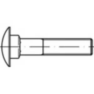 Plochý kulatý šroub TOOLCRAFT 1061438, N/A, M12, 50 mm, nerezová ocel, 100 ks