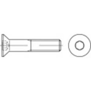 Zápustný šroub TOOLCRAFT 1069088, N/A, M6, 60 mm, nerezová ocel, 100 ks