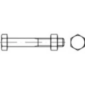 Šestihranné šrouby TOOLCRAFT 110929, N/A, M24, 120 mm, ocel, 10 ks