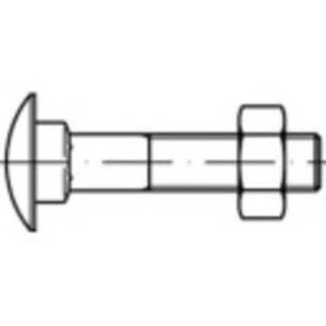 Plochý kulatý šroub TOOLCRAFT 111277, N/A, M12, 240 mm, ocel, 25 ks