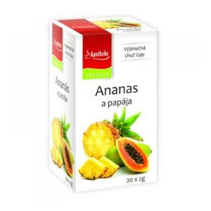 APOTHEKE Ananas a papája 20x2 g