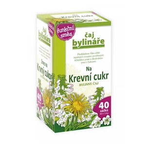 BYLINÁŘ Bylinný čaj Na krevní cukr 40x1,6 g