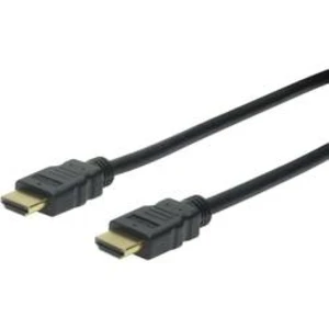 HDMI kabel Digitus [1x HDMI zástrčka - 1x HDMI zástrčka] černá 5.00 m