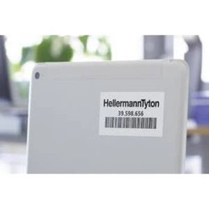 Etikety pro laserový potisk HellermannTyton TAG163LA4-1101-WH-1101-WH, 594-11011