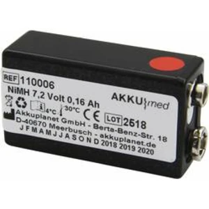 Akumulátor pro lékařské přístroje Akku Med Náhrada za originální akumulátor C100-7.2 7.2 V 150 mAh