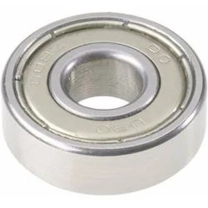 Radiální kuličkové ložisko UBC Bearing 608 2RS, Ø 22 mm