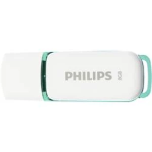 USB flash disk Philips SNOW FM08FD70B/00, 8 GB, USB 2.0, zelená