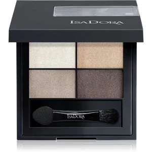 IsaDora Eye Shadow Quartet paletka očních stínů odstín 09 Pearls Allure 3,5 g