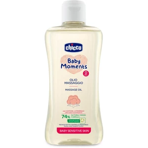 Chicco Baby Moments Sensitive masážní olej 200 ml