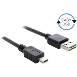 USB 2.0 kabel Delock 83364, 3.00 m, černá