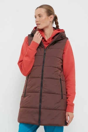 Vesta Jack Wolfskin hnědá barva