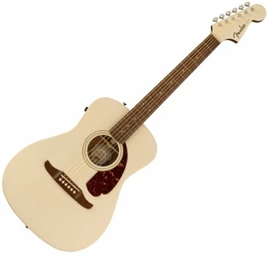 Fender Malibu Player Olympic White Sonstige Elektro-Akustikgitarren