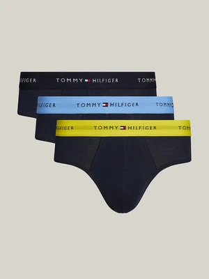 Tommy Hilfiger Underwear Slipy 3 ks Modrá