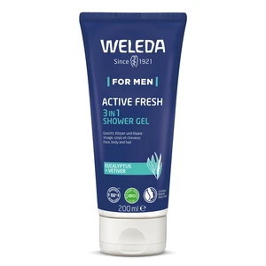 Weleda Pánský sprchový gel Active Fresh (3 in 1 Shower Gel) 200 ml