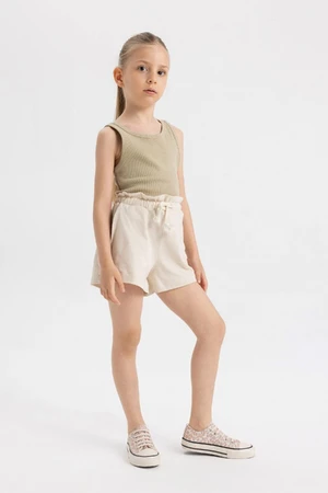 DEFACTO Girls' Laced Waist Shorts