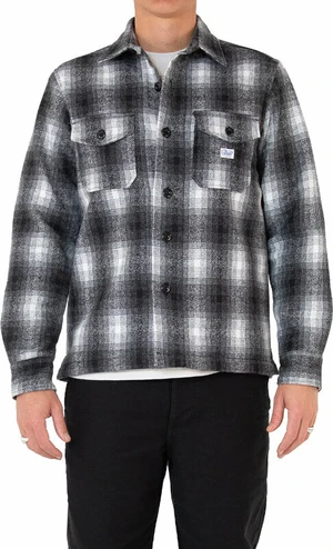 Deus Ex Machina Marcus Check Shirt Grey Plaid S Cămaşă