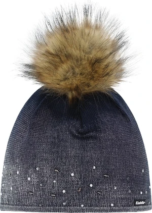 Eisbär Dip Dye Lux Crystal Beanie Dark Kobalt/Brushed Silver/Real UNI Gorro