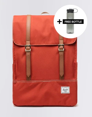 Batoh Herschel Supply Survey ™ Red Ochre/White Stitch 20 l