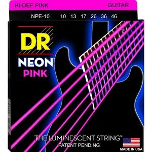 DR Strings NPE-10 Neon Struny do gitary elektrycznej