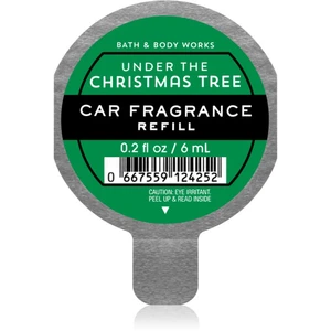 Bath & Body Works Under The Christmas Tree vůně do auta náhradní náplň 6 ml