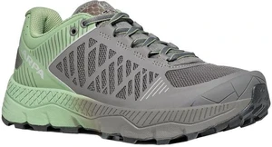 Scarpa Spin Ultra Shark/Mineral Green 40 Chaussures de trail running