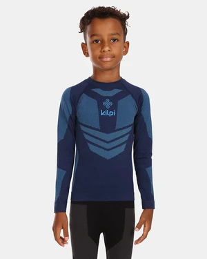 Boys' thermal underwear KILPI NATHAN-JB Dark blue