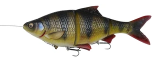 Savage gear gumová nástraha 4d line thru roach perch - 18 cm 80 g