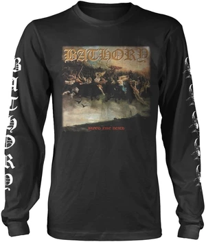 Bathory Camiseta de manga corta Blood Fire Death Black S