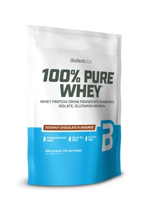 BioTechUSA 100% PURE WHEY kokos-čokoláda 454 g