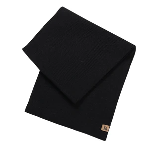 Knitted circular scarf ALPINE PRO EUKENE black