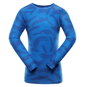 Blue children's quick-drying T-shirt ALPINE PRO AMADO