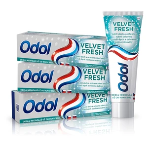 ODOL Zubní pasta Velvet Fresh 3 x 75 ml