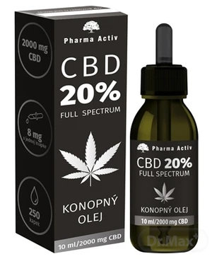 Pharma Activ CBD 20% Full Spectrum KONOPNÝ OLEJ